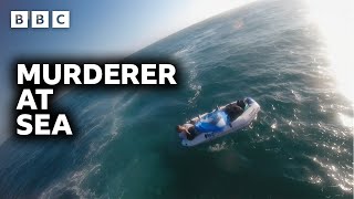 Murderer found fleeing the UK by dinghy  Saving Lives at Sea  BBC [upl. by Orabelle]