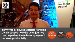 Invest NI Lean Conference 2016  Toyota Material Handling UK  Tony Wallis Commercial Director [upl. by Basham317]