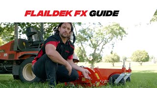 Trimax FlailDek FX Guide  Front Mount Multipurpose Flail Mower [upl. by Ahsirpac]