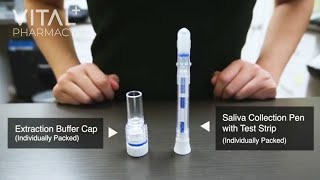 How to Use a COVID19 Rapid Antigen Test Kit Saliva Type  Self use [upl. by Yknarf824]