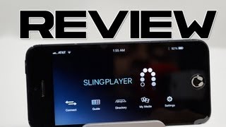 Slingplayer App for iPhone amp iPad Review Slingbox 500 [upl. by Sande266]