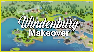 Windenburg Oceanfront Family House  The Sims 4 Base Game  Speed Build with Ambient Sounds  No CC [upl. by Adnaugal]