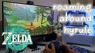 roaming around in hyrule p1 ♥ the legend of zelda tears of the kingdom nintendo switch [upl. by Torin]