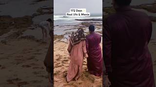 172 Days Real life amp Movie✨🤍 film172days nadzirashafa ameerazzikra shorts [upl. by Weinstock]