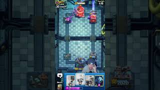 My King had 1 HP clashroyale clashroyalememes [upl. by Aehsa]