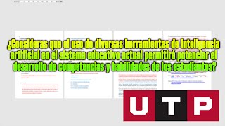 📝 Semana 06  Tema 01 Tarea  Redacción preliminar de un texto argumentativo para la PC1 [upl. by Lledyl]