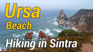 Ursa Beach Trail  Hiking in Sintra Portual 4K [upl. by Ecyarg]