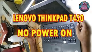 lenovo thinkpad t450 not turning on  msiinfotech lenovo laptoprepair [upl. by Nairod61]