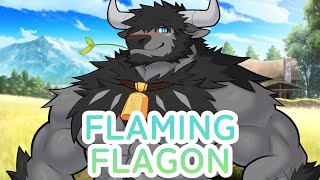 【Flaming Flagon】新キャラの雄牛（マッチョのハグ魔）登場【海外ケモノNSFW】パート１１ [upl. by Yunick246]