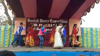 SANTALI DANCE COMPETITION 2015 OKTO POLOM EN GATE NEW SANTALI SONG 2015HD [upl. by Ellezig385]