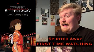 Spirited Away First Time Watching Reaction [upl. by Dnomaj]