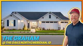 Toll Brothers Model Home Tour  Meridian ID  Oaks North  The GRAHAM 3 Beds  25 Baths  2684 SF [upl. by Dimitry]