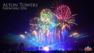 Alton Towers Ultimate Fireworks 2016 [upl. by Talbott]