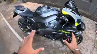 Rented KAWASAKI Zx10r for Rs 4KM [upl. by Maer540]