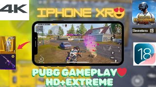 Iphone xr Pubg Mobile gameplay in 2024💀💀 [upl. by Belinda580]