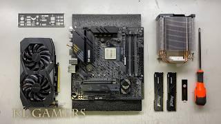 AMD Ryzen 7 5700G ASUS TUF GAMING B550MPLUS WIFI GIGABYTE GTX1660Ti Hyper 212 Gaming PC Build [upl. by O'Donnell]