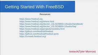 Getting Started With FreeBSD [upl. by Argent]