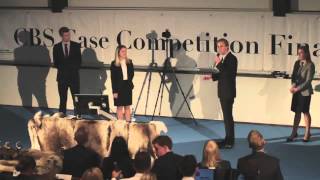 CBS Case Competition 2014 Finals [upl. by Jala884]