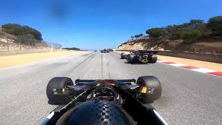 2018 Monterey PreHistorics Formula 5000 Race [upl. by Audsley362]