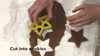 Healthy Paleo Gingerbread Cookies [upl. by Arbmik]