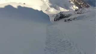 Surefoot Skiing Mt Bonvin Crans Montana Switzerland [upl. by Lefty]