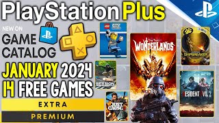 BIG PS PLUS UPDATE 14 PS ExtraPremium JANUARY Games  Kinda Bad PlayStation Plus 2024 Games [upl. by Westfall]