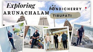 Way to Tiruvannamalai  Tirupati  Pondicherry  arunachalam tirupati tiruvannamalai friends [upl. by Noram]