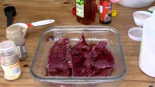 DIY cooking Biltong South African Beef Jerky [upl. by Akimad]