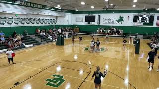 Hoban vs Central Catholic VBall [upl. by Ruttger398]