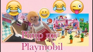 Einkaufspassage zu einem Haus umbauen  Pimp my Playmobil [upl. by Ahsilat289]