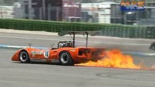 Can Am Supersports  Big Banger V8  McLaren M8F  Good Sound amp Backfire [upl. by Ailimaj528]