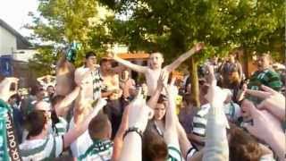 Celtic vs Norwich Junior Capo gets the party going [upl. by Enamrahs252]