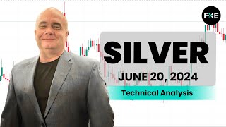 Silver Daily Forecast and Technical Analysis for June 20 2024 by Chris Lewis for FX Empire [upl. by Ellerahc]