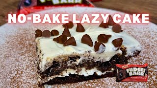 Lazy Cake Delight Nobake And Super Easy Recipe [upl. by Landon43]