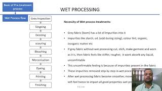 Introduction to Textile Wet Processing1 [upl. by Elnore]