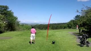 7th Hole Kenny Tee Shot Consett Golf Course [upl. by Etteniotna]