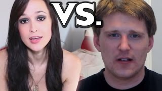 Jacyln Glenn Vs Feminist Ryan Wiley  DEBATE DP [upl. by Feliks]