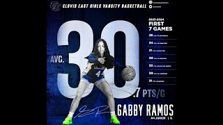 Co 25 Gabby Ramos of Clovis East Preseason Highlights [upl. by Trella]