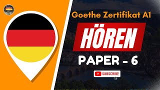 MASTER Goethe Zertifikat B1 Exam  Paper  6  Hören mit Lösungen  GermanSamosa  Learn German [upl. by Leuname473]