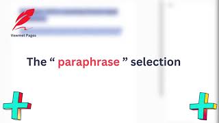 pagesvewmetcom Effortless Paraphrasing with Simple Text Selection [upl. by Aldwin693]