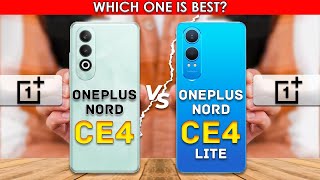 OnePlus Nord CE4 VS OnePlus Nord CE4 Lite  Full comparison💥 [upl. by Von807]