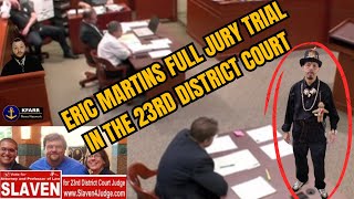 Eric Martin Full Jury Trial [upl. by Spancake730]