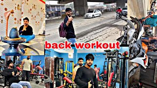 Back workout best exercise Hindi workout video bike हुई ख़राब [upl. by Crespi507]