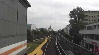 UBahn Berlin  U1 Führerstandsmitfahrt  Cab Ride Uhlandstraße  Warschauer Straße [upl. by Tekla549]