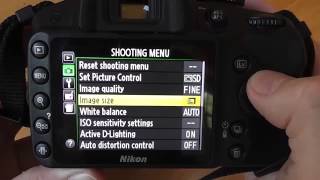 Changing image size amp quality on a camera [upl. by Omero]
