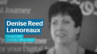 Interview of Denise Reed Lamoreaux Global Chief Diversity Officer Atos [upl. by Yrffej144]