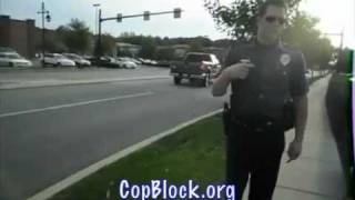 Exton PA Cop Harasses Ron Paul Supporters [upl. by Eicam434]