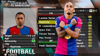 PES 2025 PPSSPP GAMEPLAY  FC Barcelona [upl. by Salahi94]