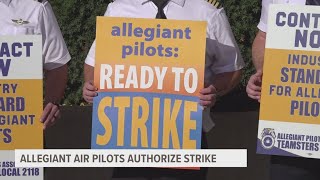 Allegiant Air faces potential pilot strike [upl. by Keppel279]