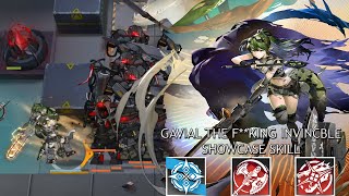 Arknights Gavial The Invincible Showcase Skill [upl. by Eelloh]